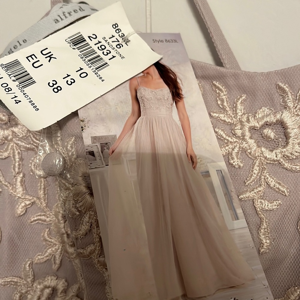Formal prom or junior bridesmaid long dress